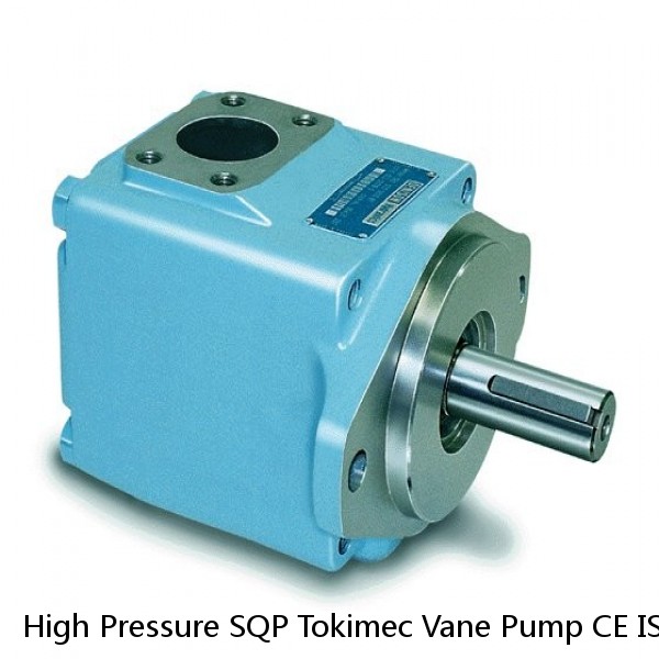 High Pressure SQP Tokimec Vane Pump CE ISO9001 Certificated