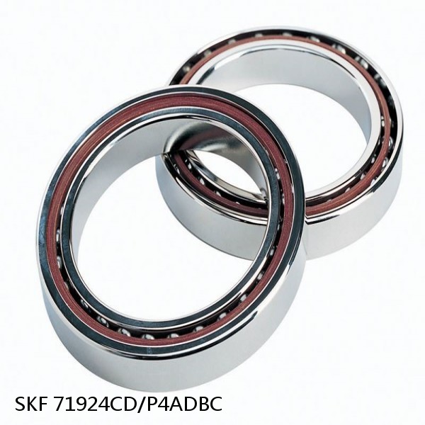 71924CD/P4ADBC SKF Super Precision,Super Precision Bearings,Super Precision Angular Contact,71900 Series,15 Degree Contact Angle