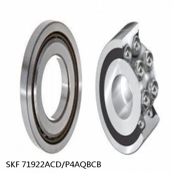 71922ACD/P4AQBCB SKF Super Precision,Super Precision Bearings,Super Precision Angular Contact,71900 Series,25 Degree Contact Angle