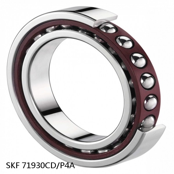 71930CD/P4A SKF Super Precision,Super Precision Bearings,Super Precision Angular Contact,71900 Series,15 Degree Contact Angle